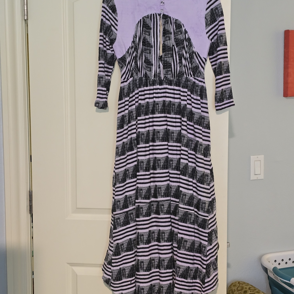FP New Romantics Lelani Purple and Black Women's Dress - Picture 2 of 6